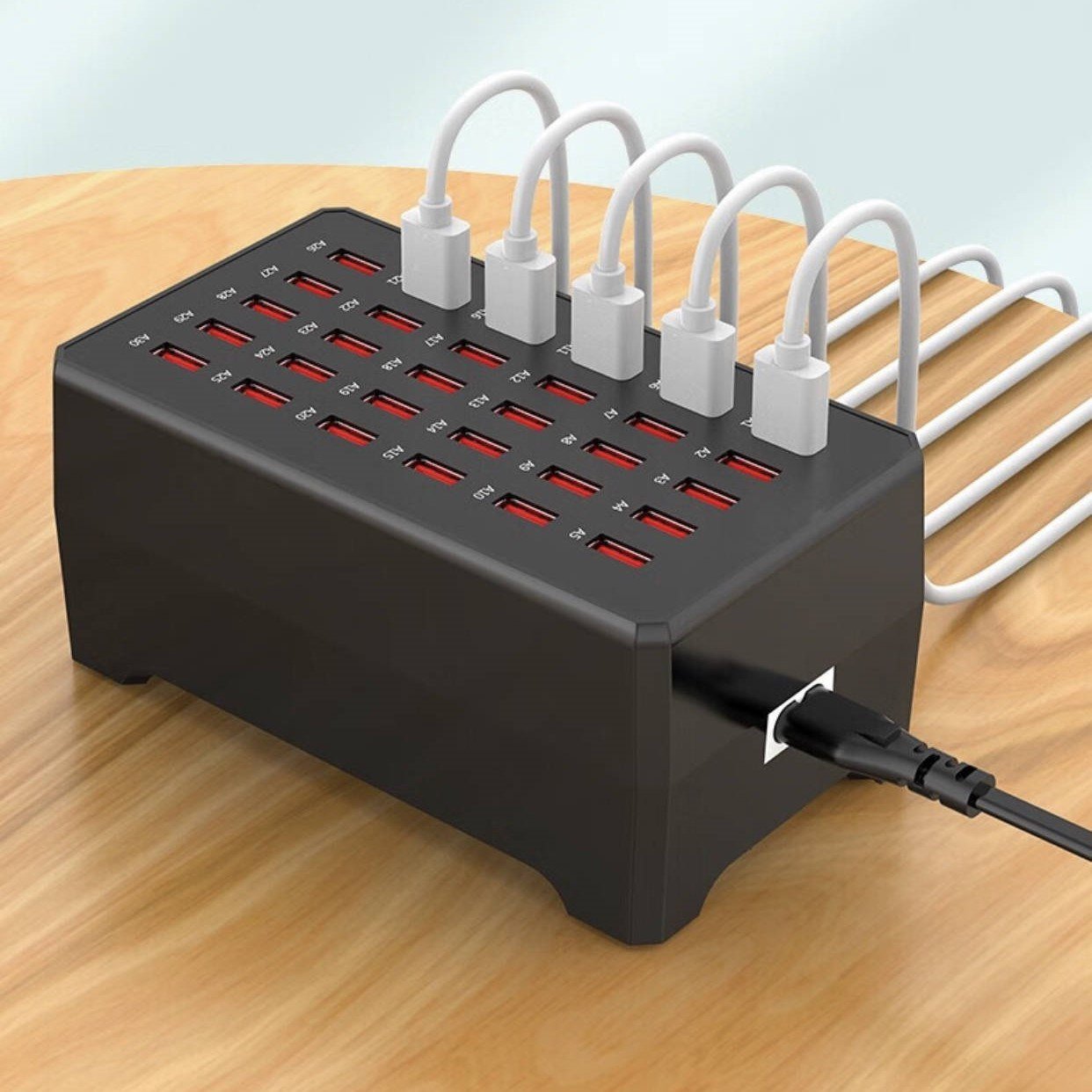 Fast Multi USB Charger Desktop Dock for Phones Tablets - SweetyGem