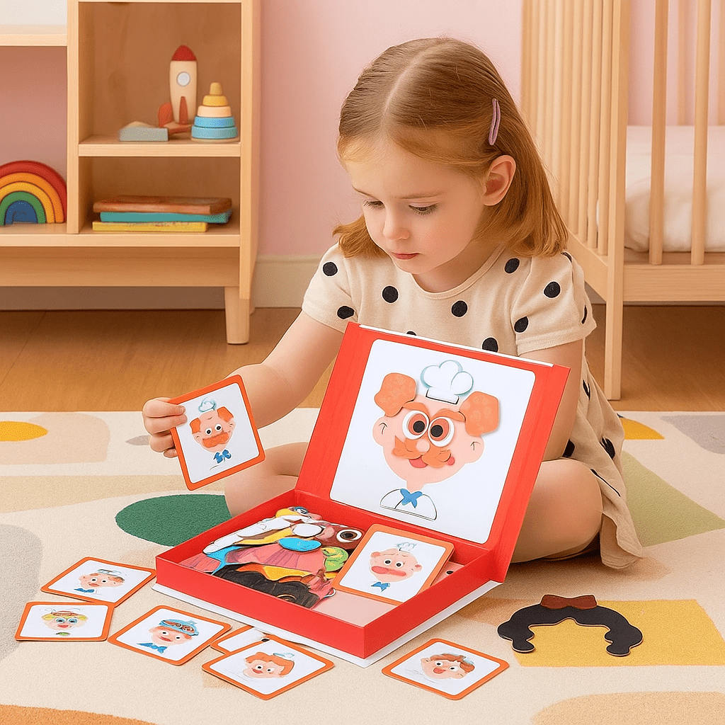 Fun Educational Magnetic Tile Toy For Kids - SweetyGem