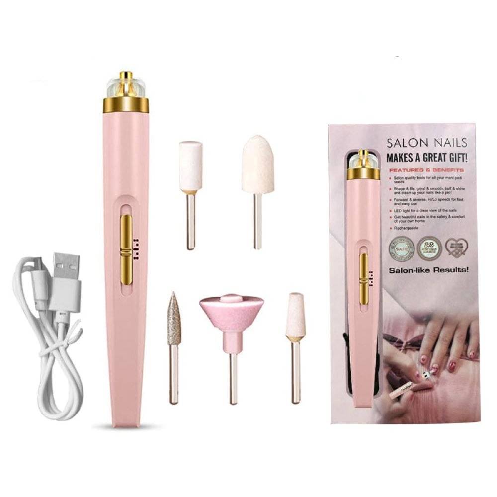 5 in 1 Electric Nail Drill Sander with Light