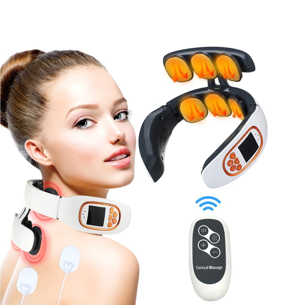 6 Heads Smart Electric Massager For Neck And Back