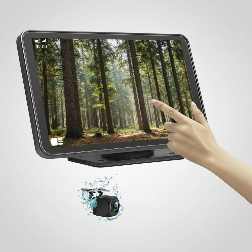 Compact 7 Car GPS Bluetooth Touch Screen Monitor - SweetyGem