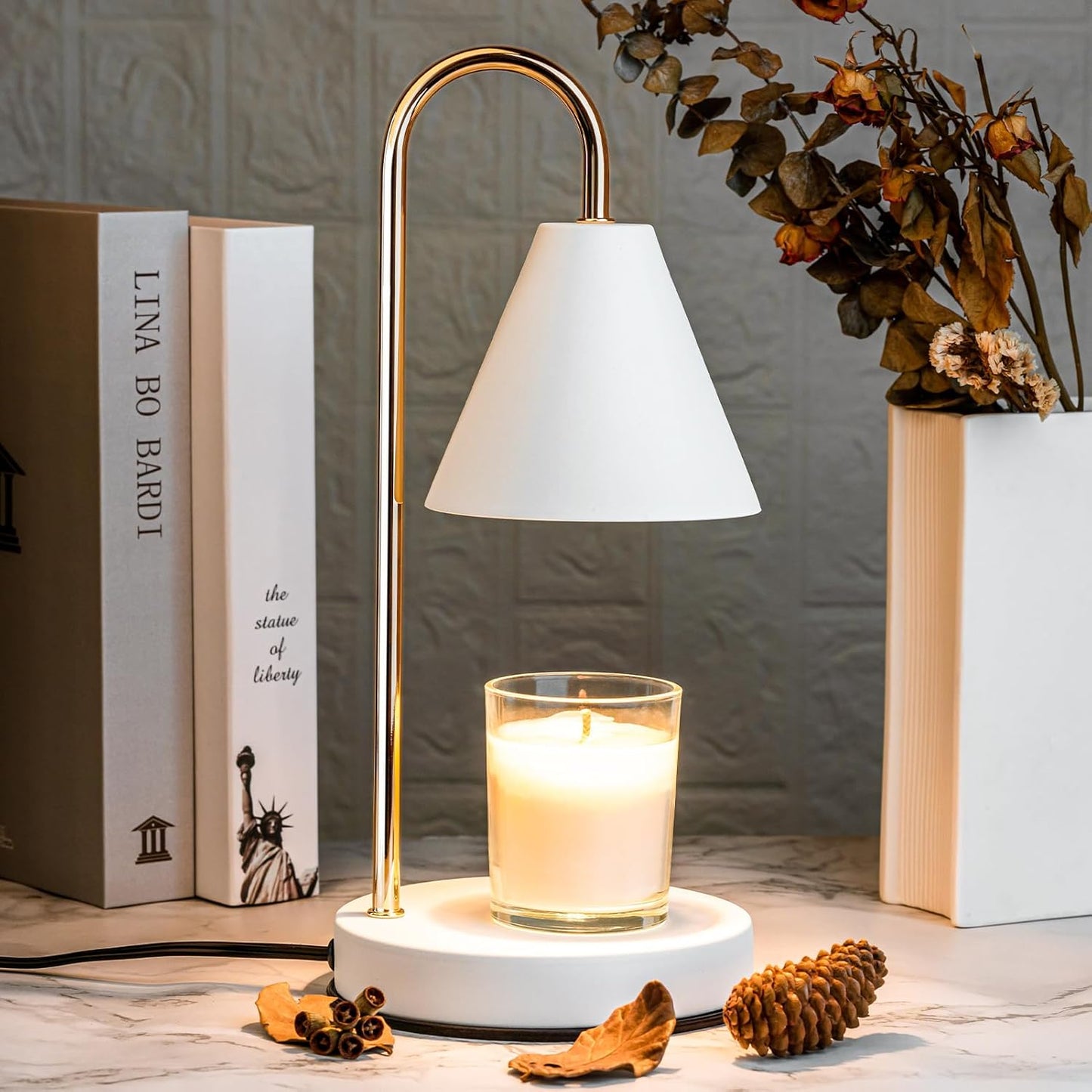 Warm Electric Candle Wax Melt Table Lamp