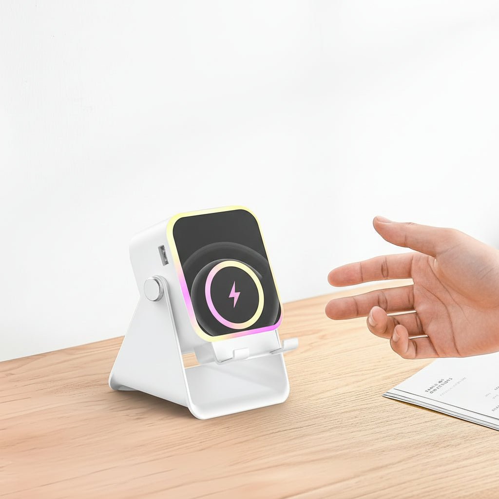 Wireless Portable Charging Speaker Phone Holder