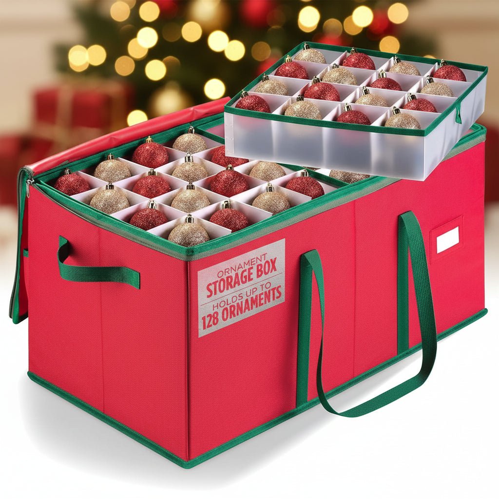 Holiday Decor Storage Container Soft Cloth Organizers