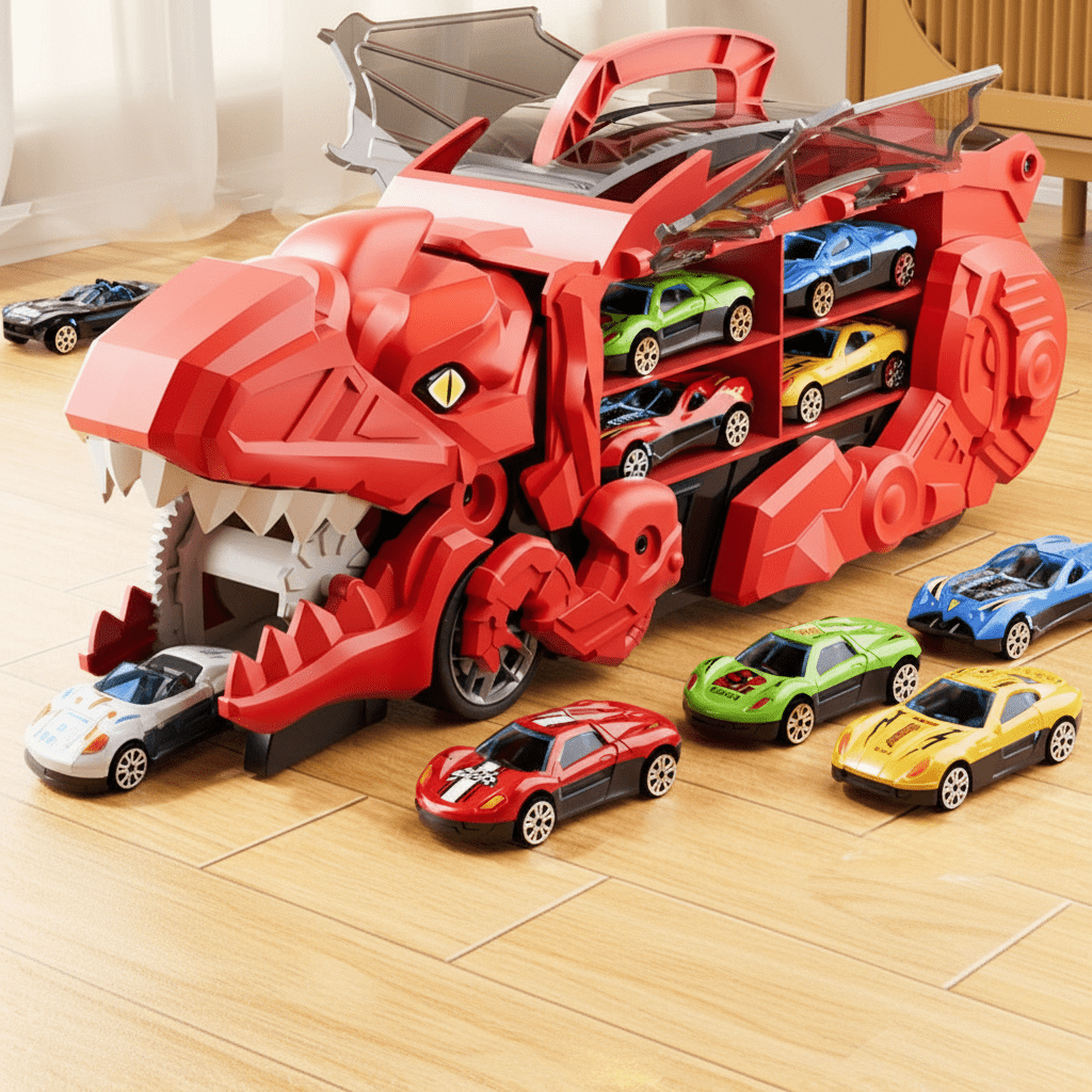 Fun Kids Car Racing Track Playset Toys