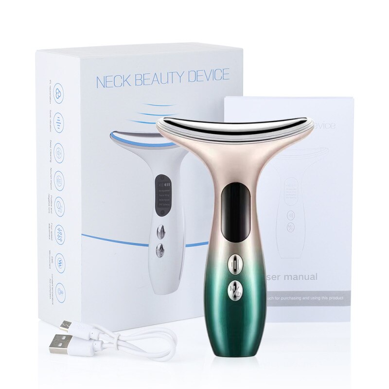 Neck and Face Lifting Massager with LED Photon Therapy
