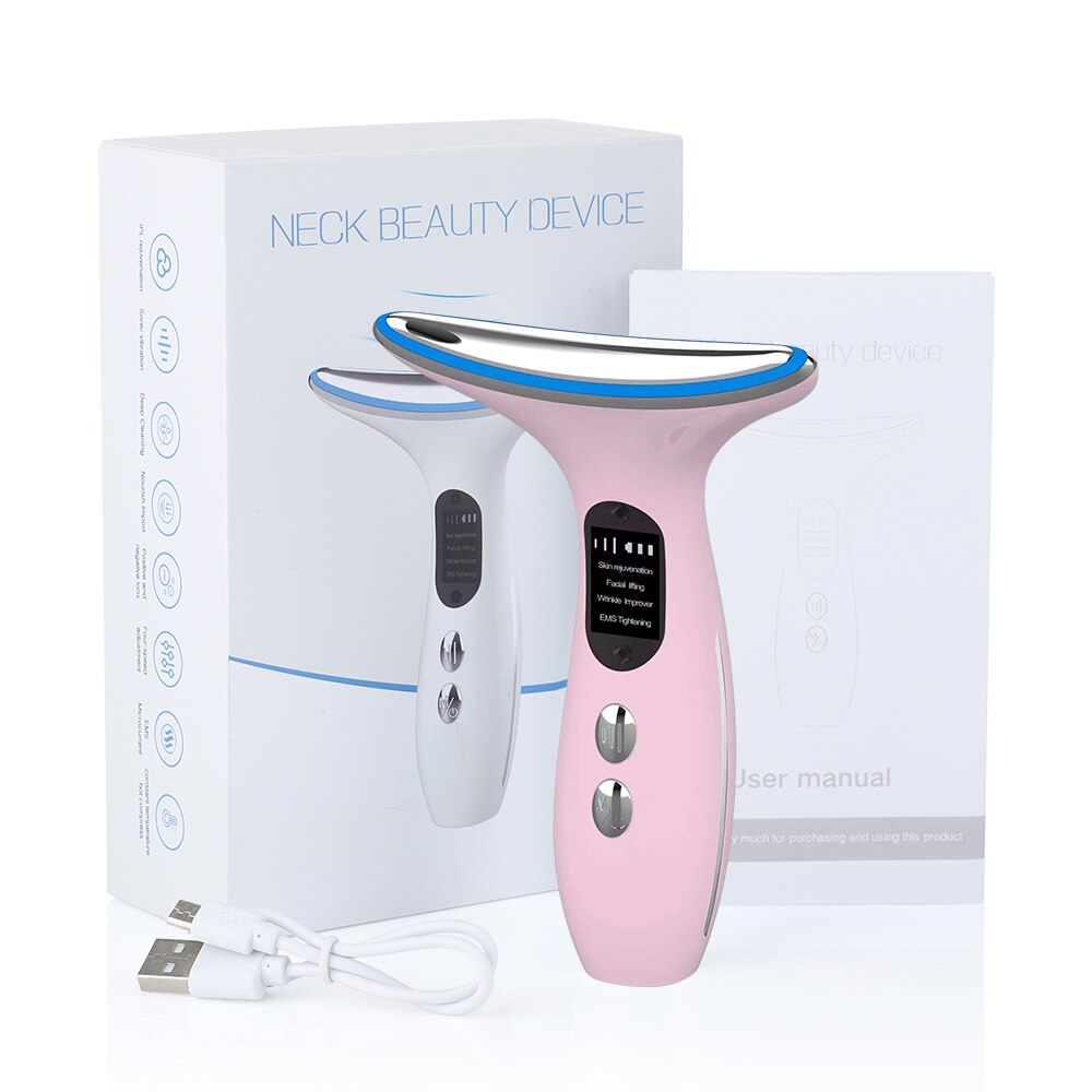 Neck and Face Lifting Massager with LED Photon Therapy