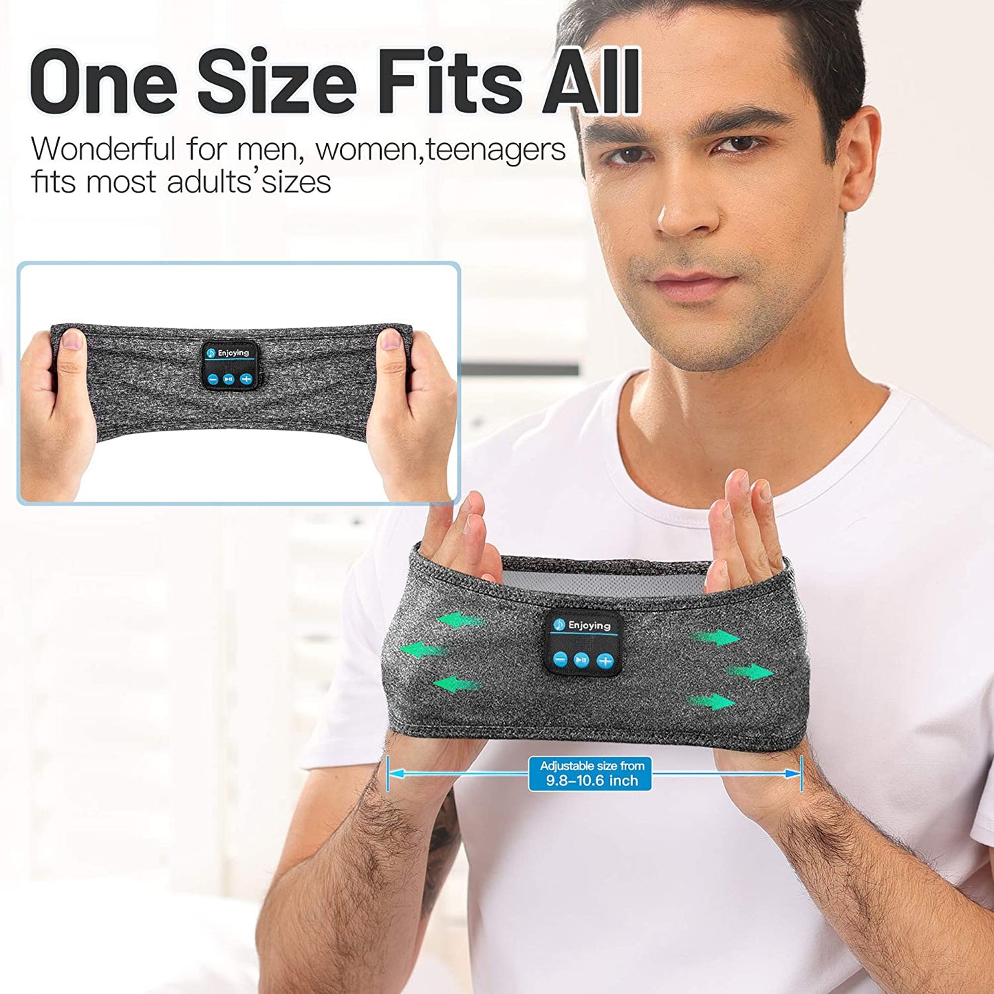 Bluetooth Sleep Headphones Wireless Headband