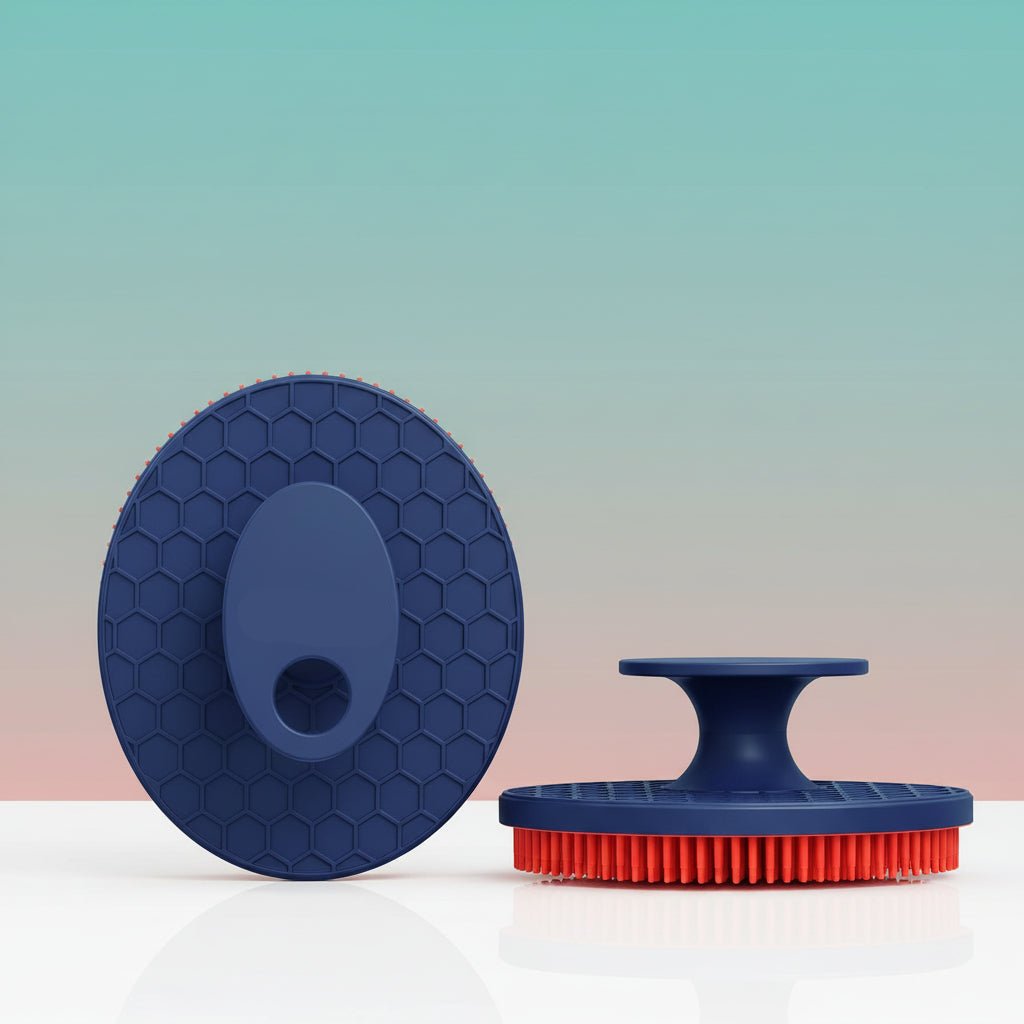 Soft Silicone Exfoliating Shower Scrubber Brush