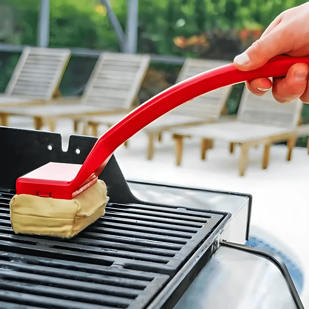 Easy Clean Grill Brush with Long Handle & Steam Power - SweetyGem