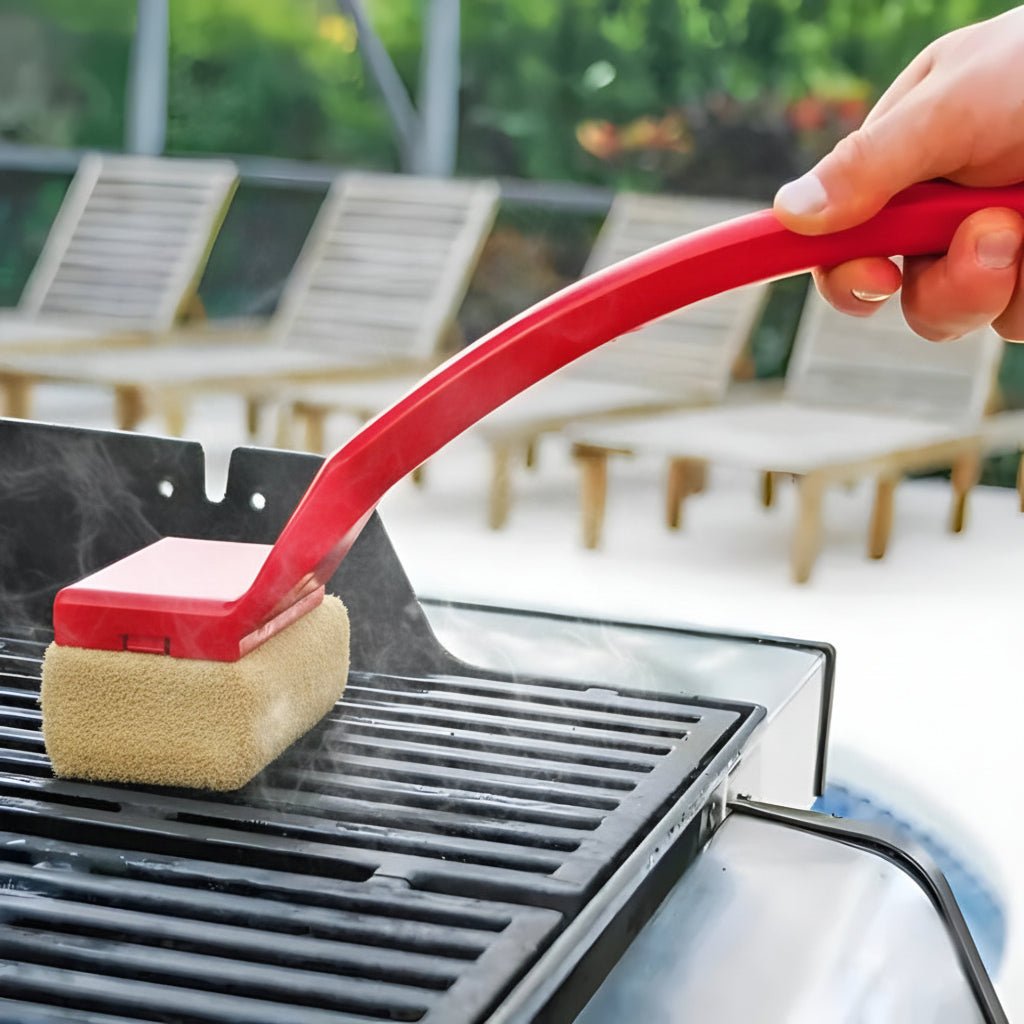 Easy Clean Grill Brush Long Handle BBQ Scrubber Tool - SweetyGem