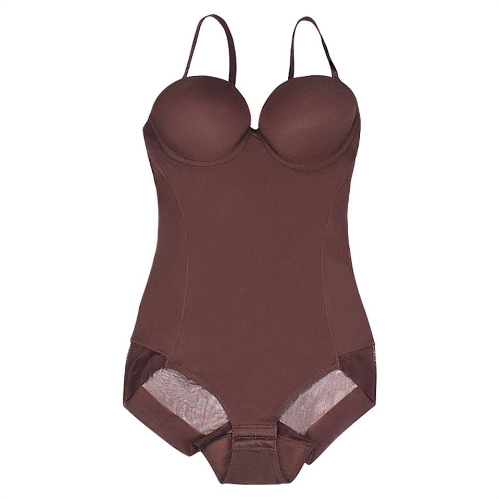 Brown Snatched Shapewear Bodysuit