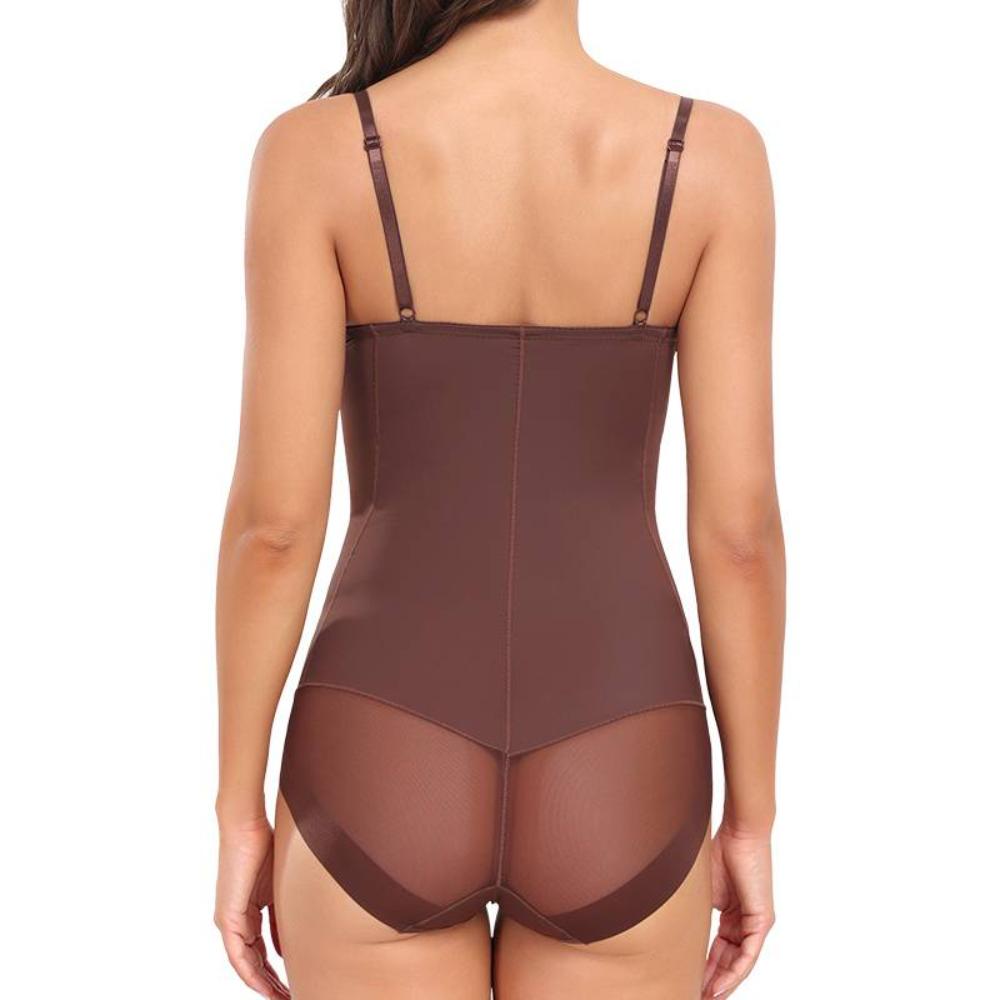 Brown Snatched Shapewear Bodysuit
