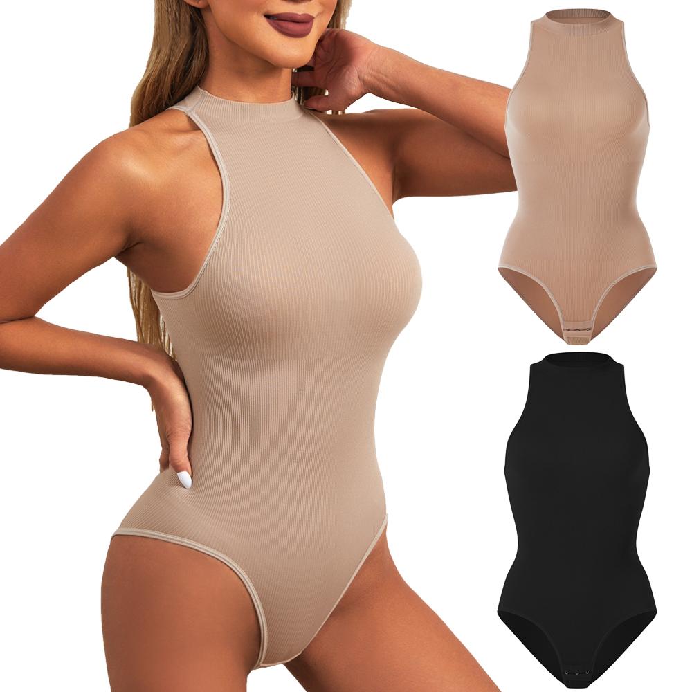 Compression Open Crotch Shapewear Bodysuit