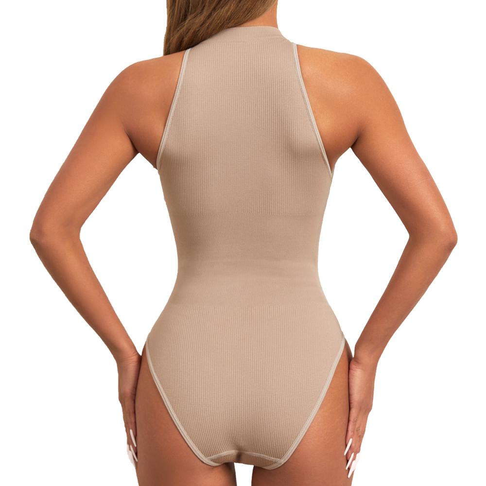 Compression Open Crotch Shapewear Bodysuit