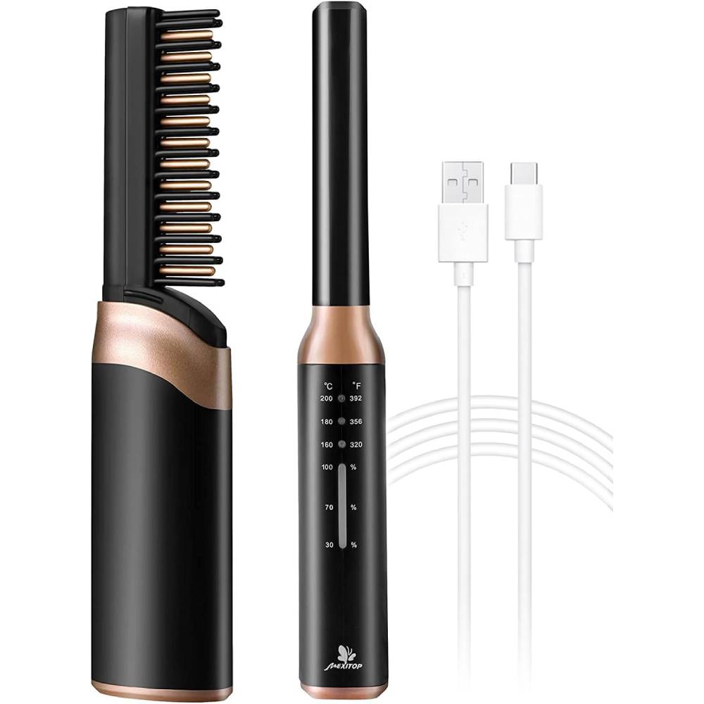 Cordless Hair Straightener Comb