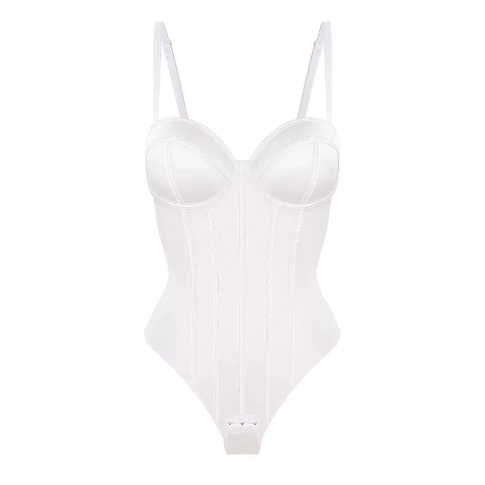 Cupped Thong Bodysuit Shapewear