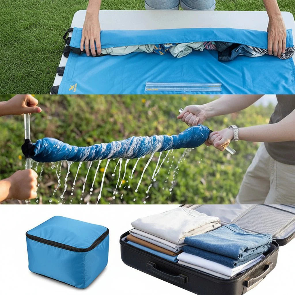 Easy Manual Hand Crank Clothes Dryer Tool - SweetyGem