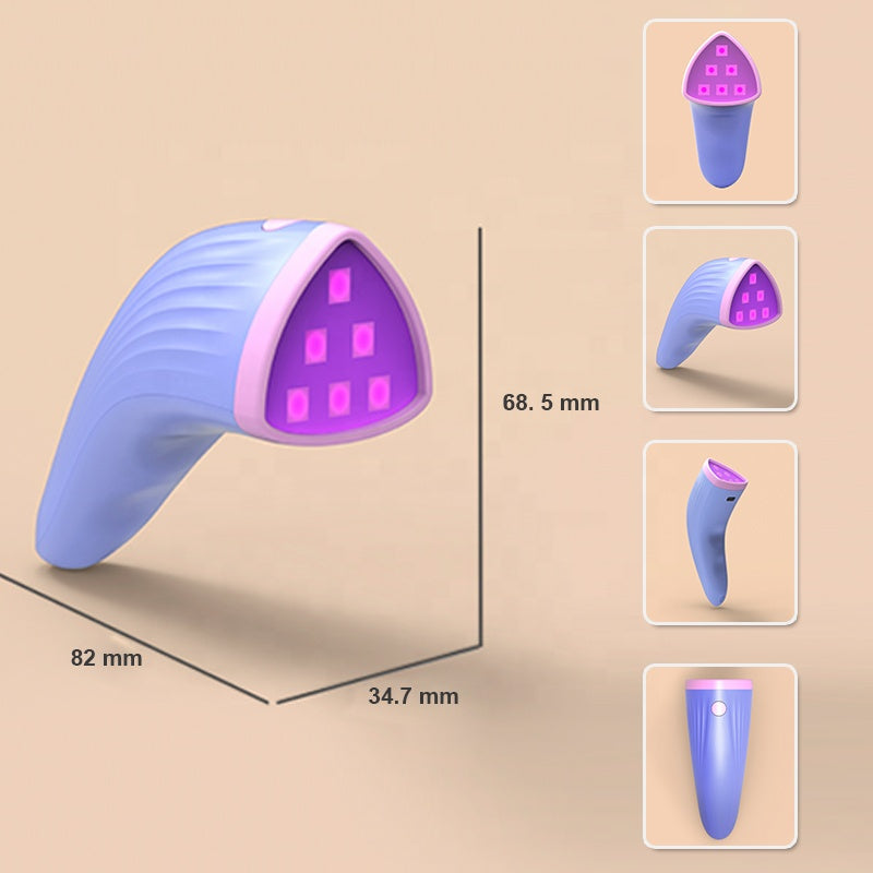 Dual Light Therapy Wand Massager