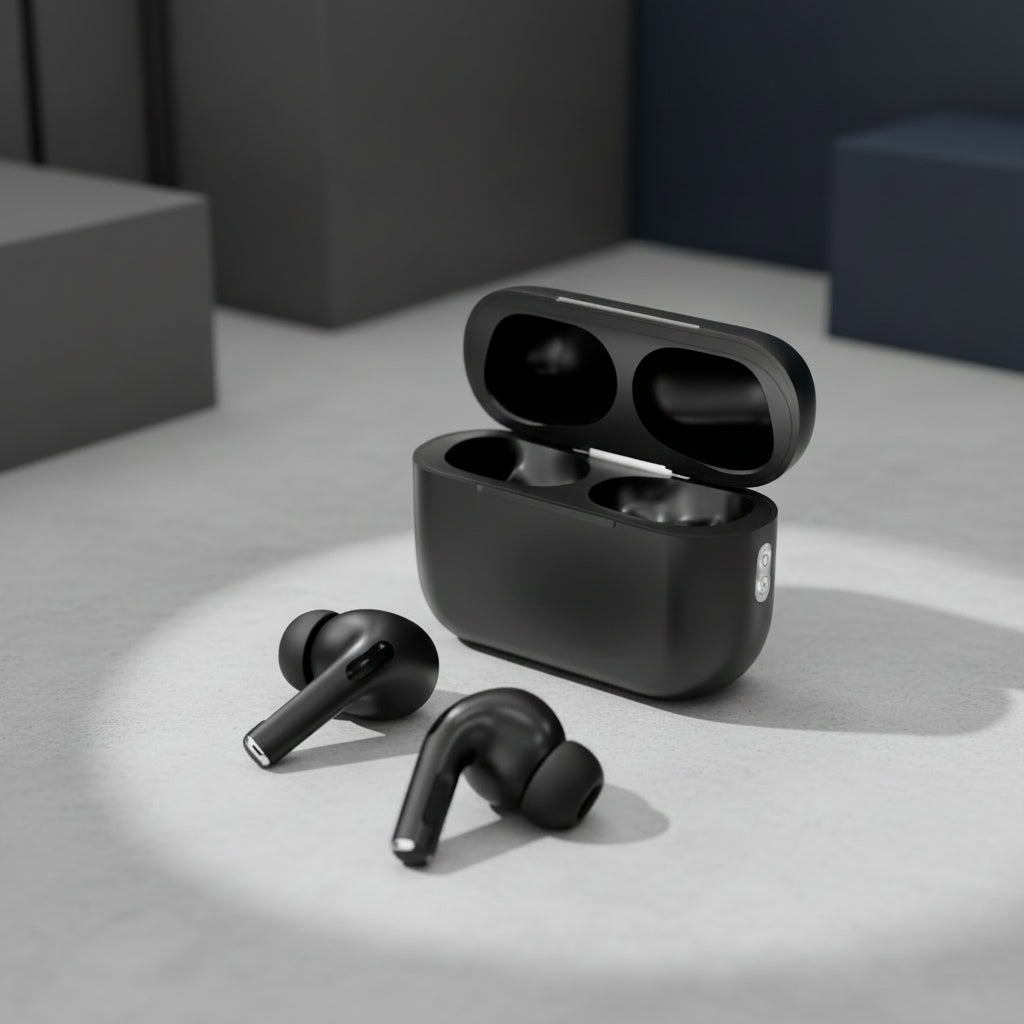 Long Lasting Bluetooth Earbuds with Touch Control Case