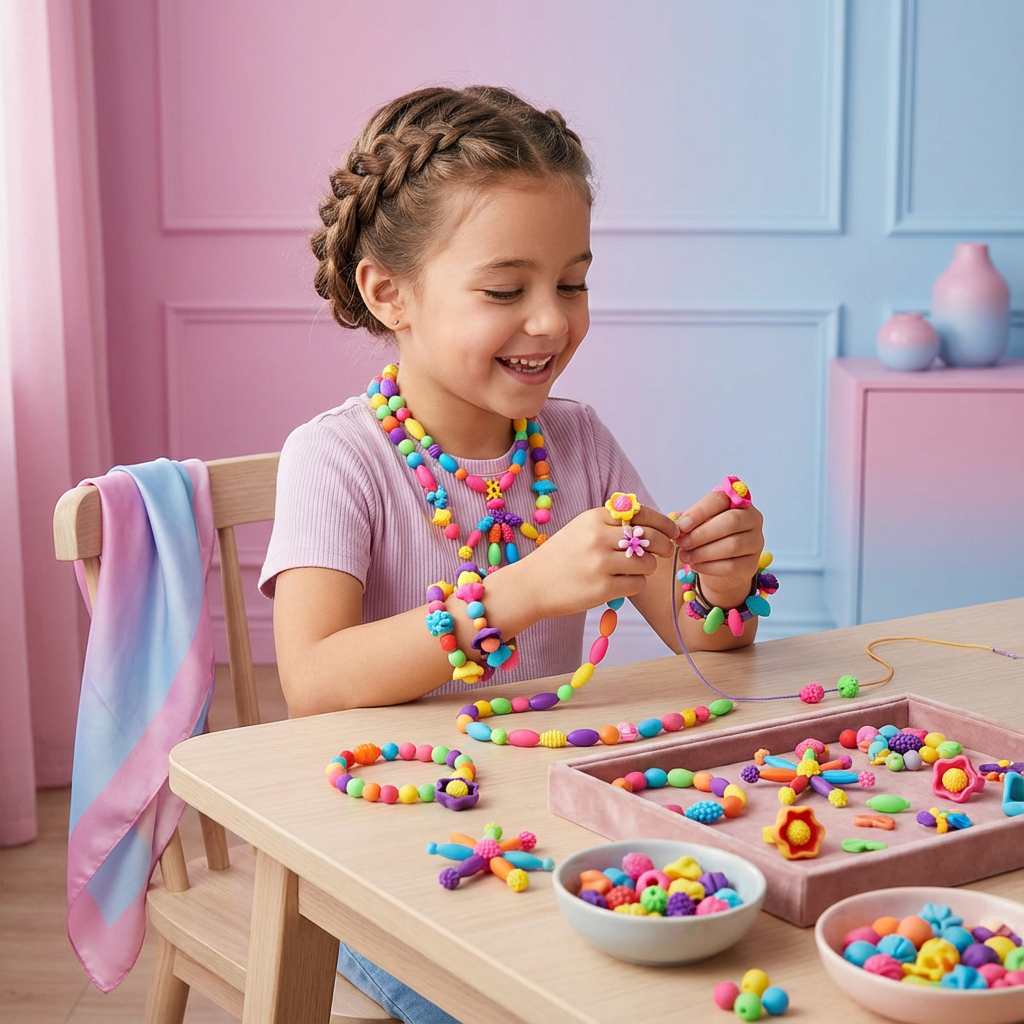 Fun Bead Jewelry Making Kit for Kids - SweetyGem
