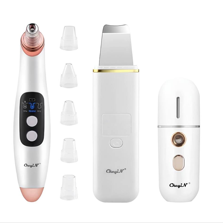Electric Blackhead Remover and Facial Sprayer Cleansing Kit