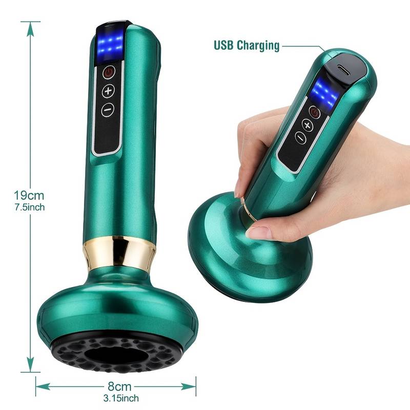 Electric Cupping Therapy Massager Vacuum Suction Cup Gua Sha