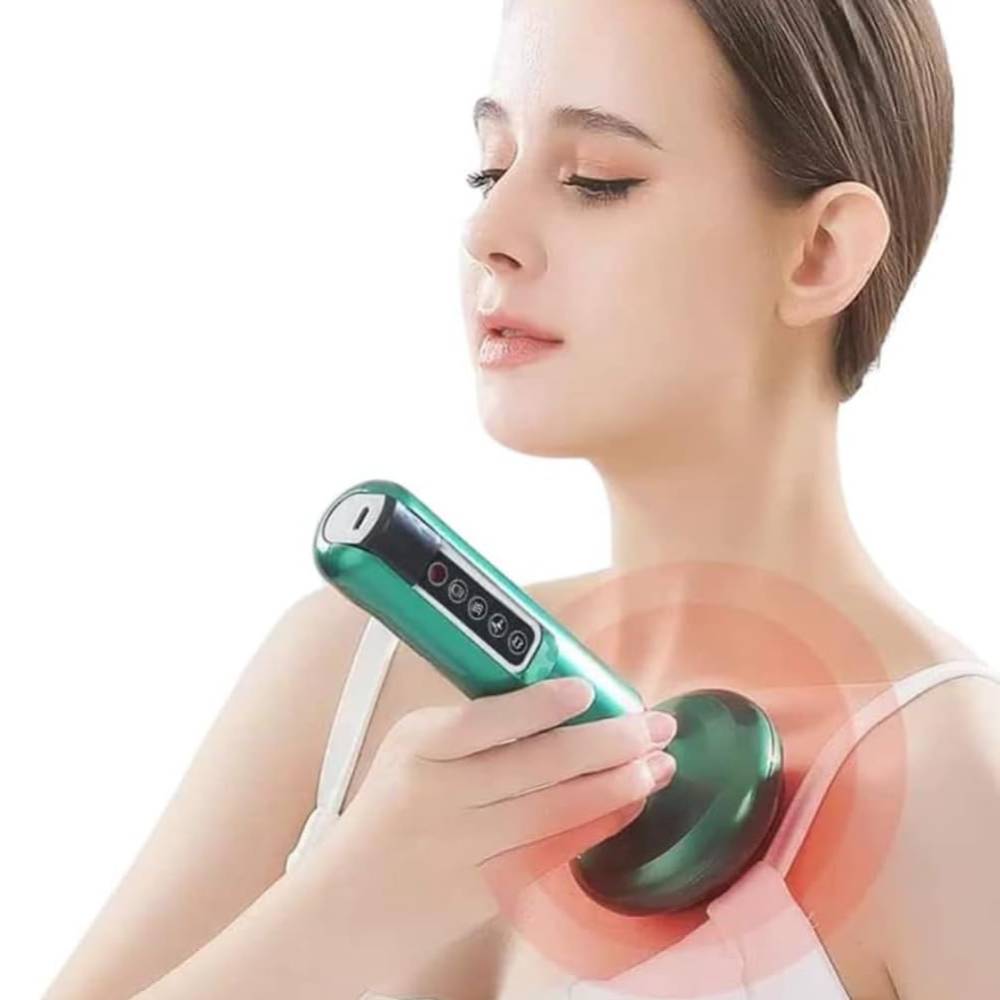 Electric Cupping Therapy Massager Vacuum Suction Cup Gua Sha