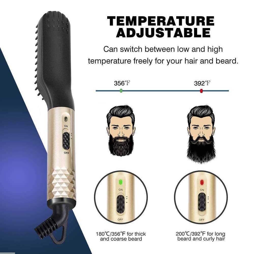 Electric Beard Straightener Comb