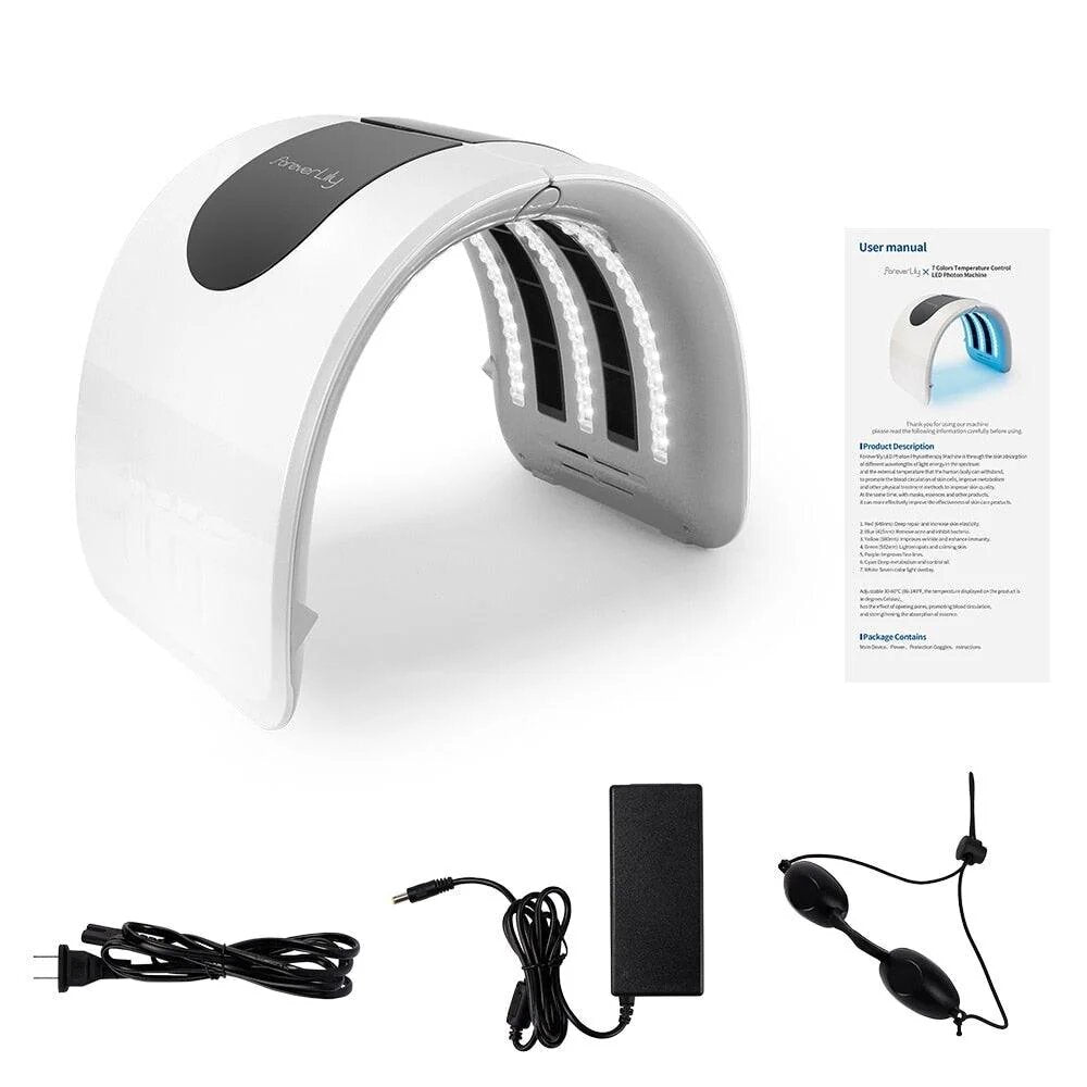 Facial Mask Foldable Led Photon Therapy