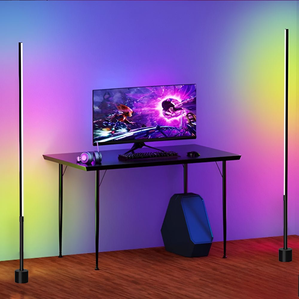 Colorful Smart Corner Lamp with RGB LED Music Light