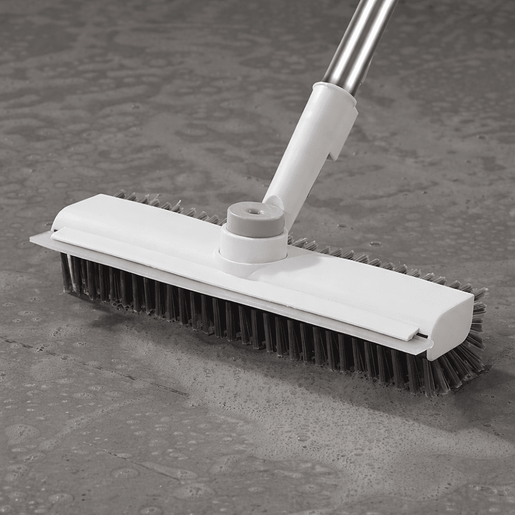 Heavy Duty Spin Mop Brush with Extendable Handle - SweetyGem