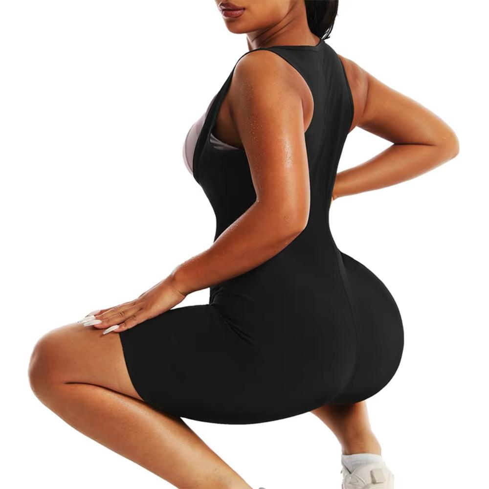 Women's Sweating Full Body Zipper Shaper