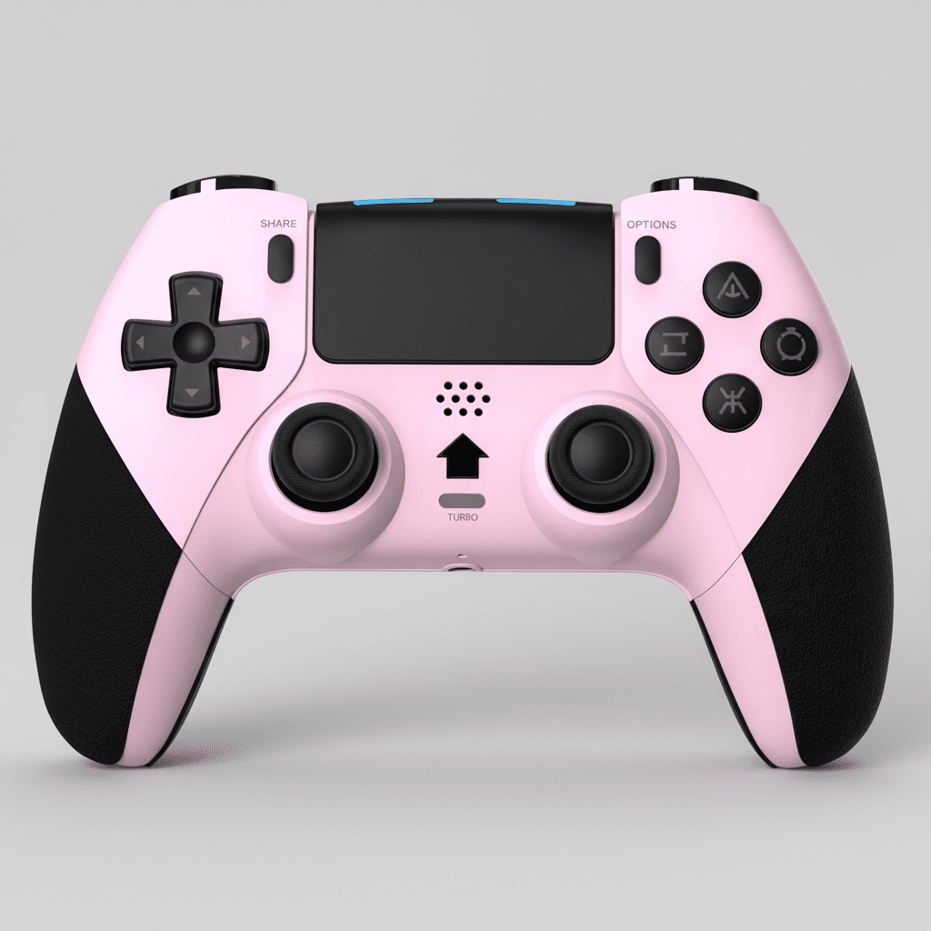 Wireless RGB Gaming Controller Bluetooth Gamepad PC