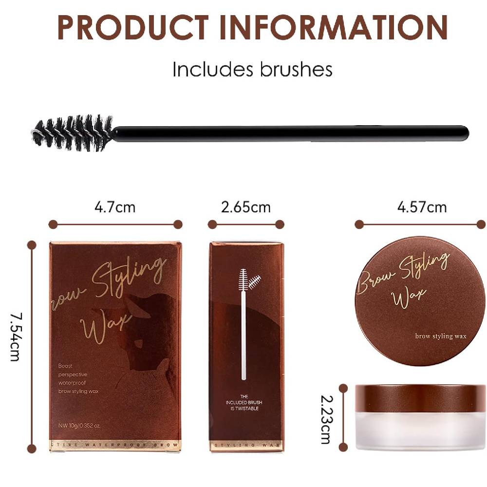 Gel Brow-Sculpting Eyebrows Styling Wax