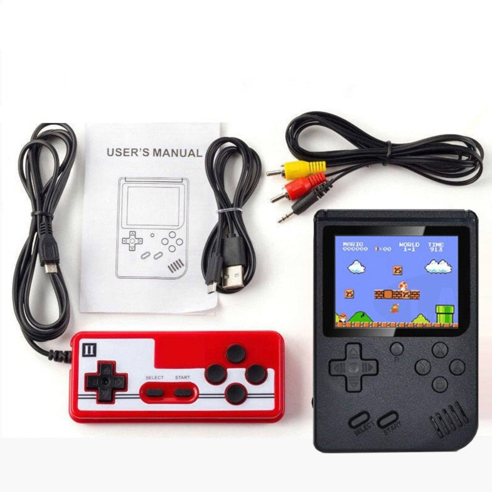 Compact Retro Gaming System 400 Classic Games