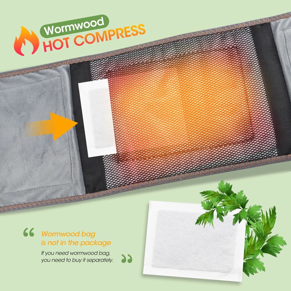Heated Belt for Back Pain-Red Light Therapy Belt