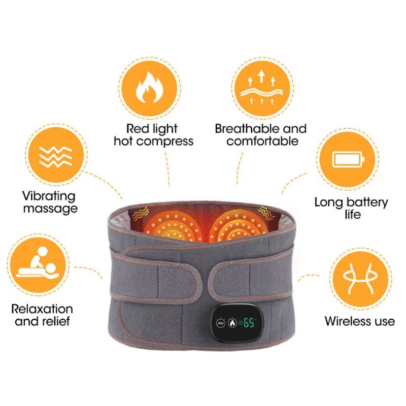 Heated Belt for Back Pain-Red Light Therapy Belt