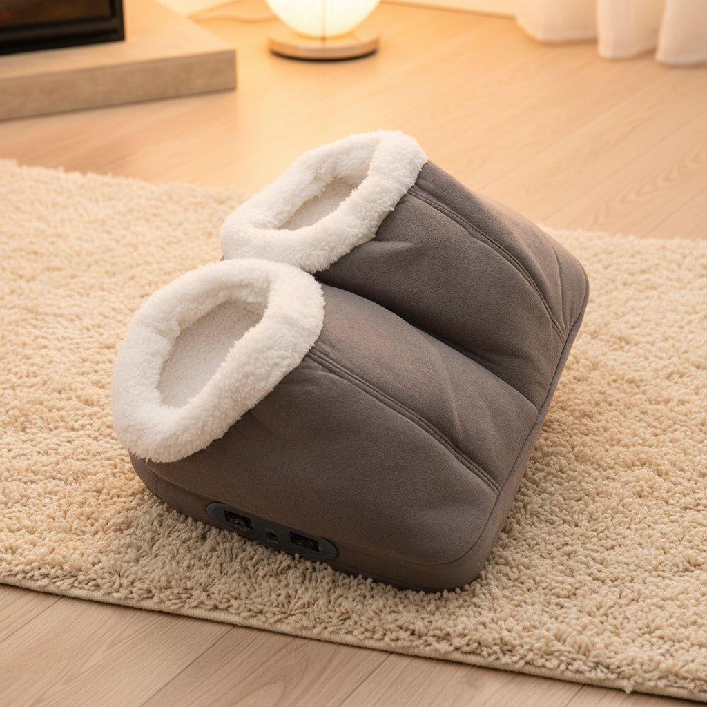 Warm Foot Massager with Soft Fleece Pockets