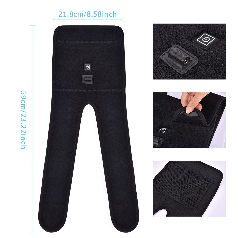 Electric Heated Knee Pad-Knee Massagers