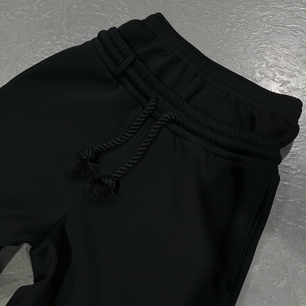 Comfortable Loose Fit Joggers with Elastic Waist Pockets