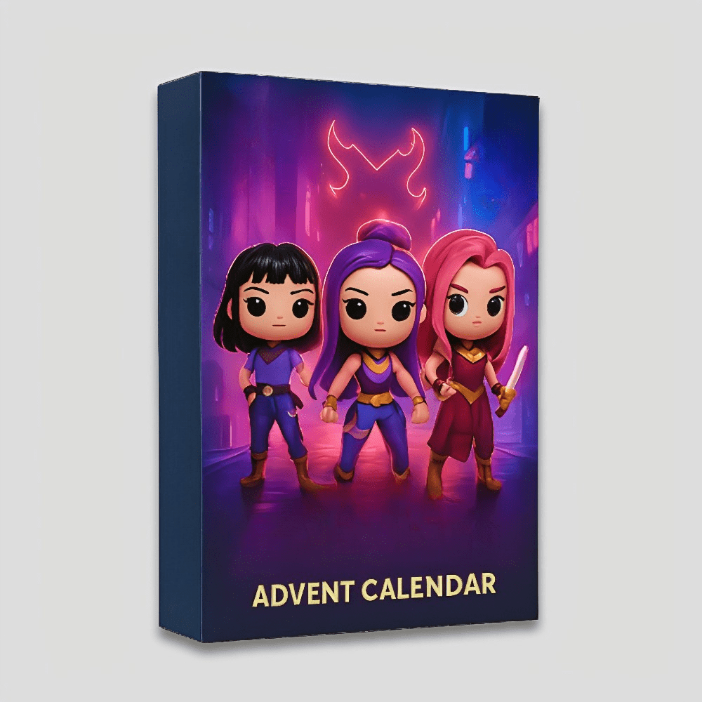 Fun Anime Advent Calendar 24 Day Mini Figure Surprise