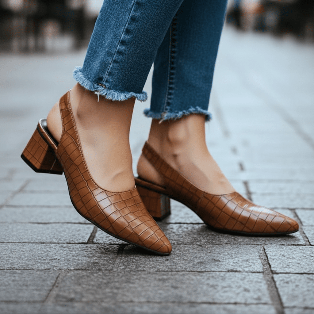 Comfortable Women's Heels with Adjustable Straps