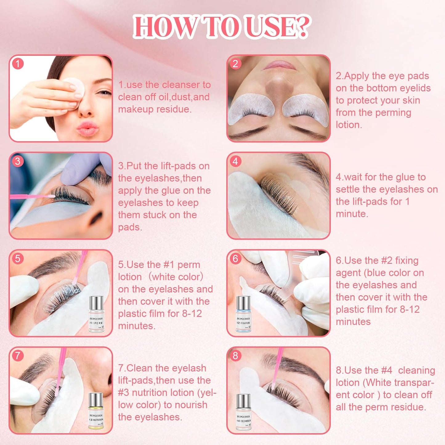 Lifting Lashes-Eyelash Lift Kit