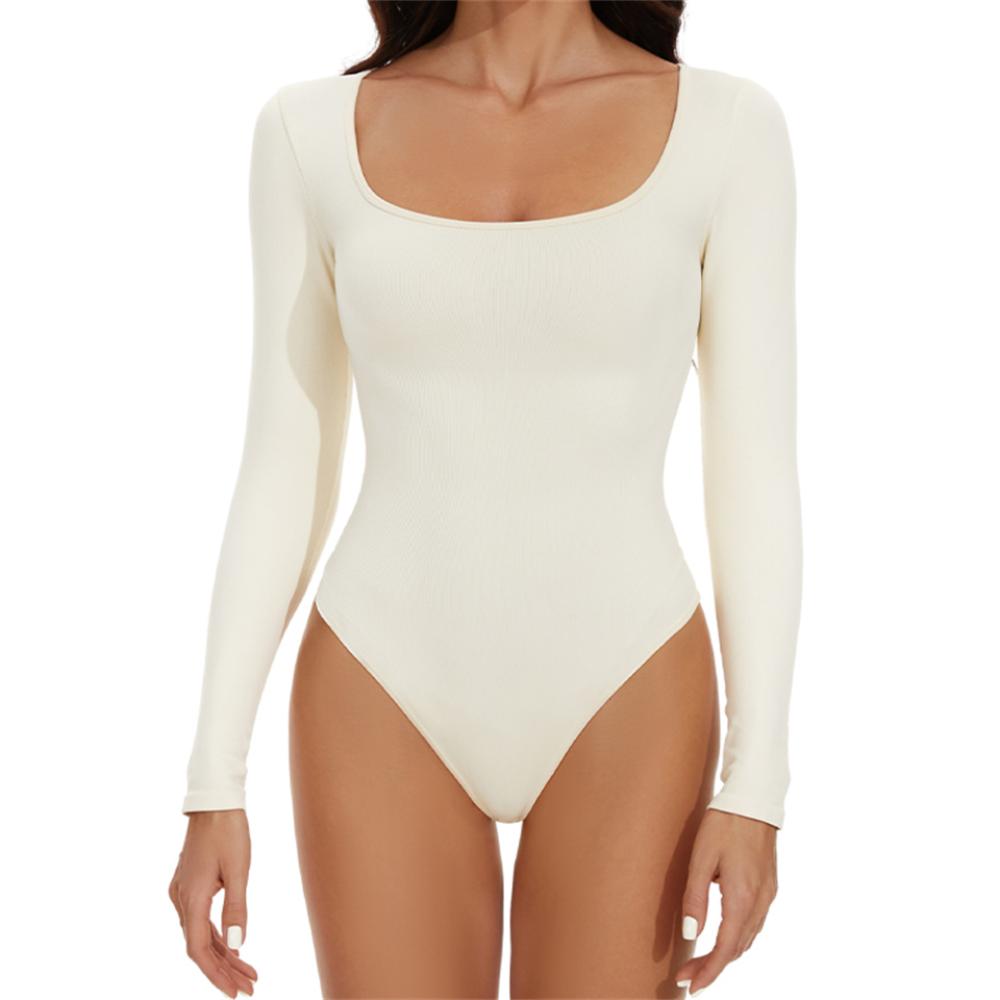 Long Sleeve Elastic Body Suit Shapewear