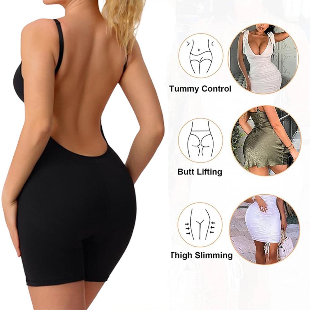 Low Back Mid-Thight Corset Shapewear