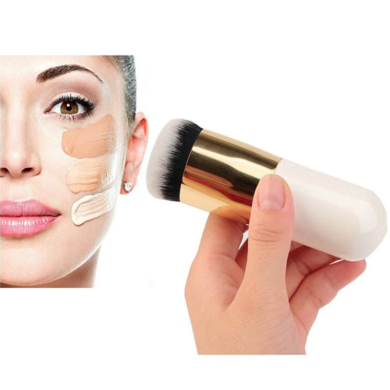 Professional Foundation Brush - Round Makeup Brush