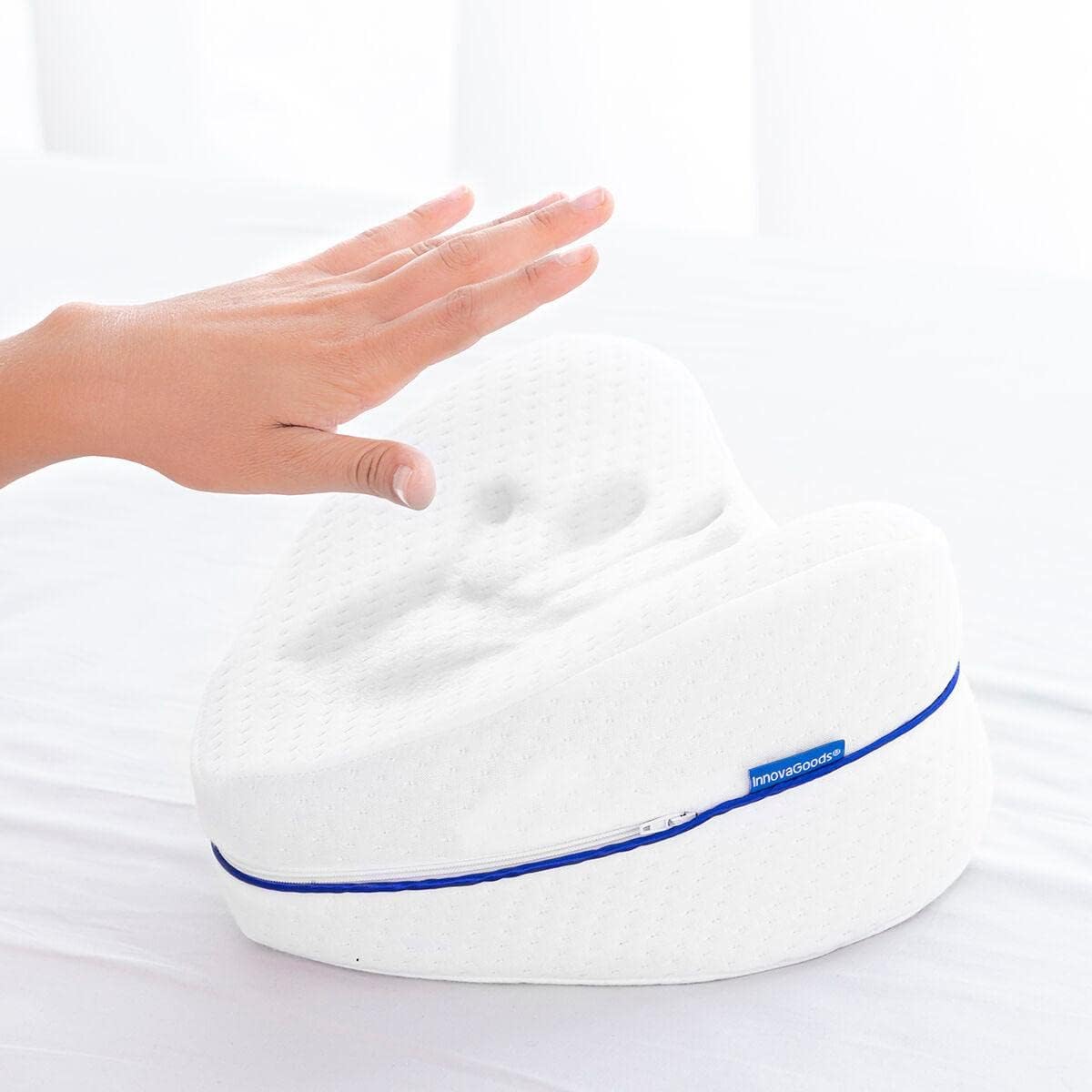 Memory Foam Leg Pillow Firm Back Knee Support Pain Relief
