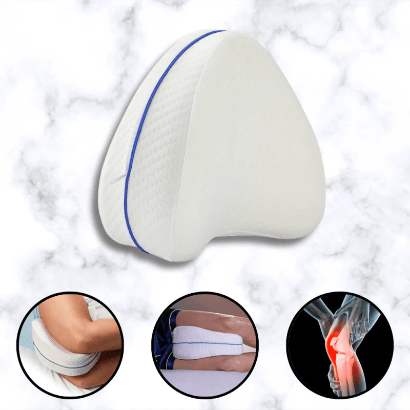 Memory Foam Leg Pillow Firm Back Knee Support Pain Relief