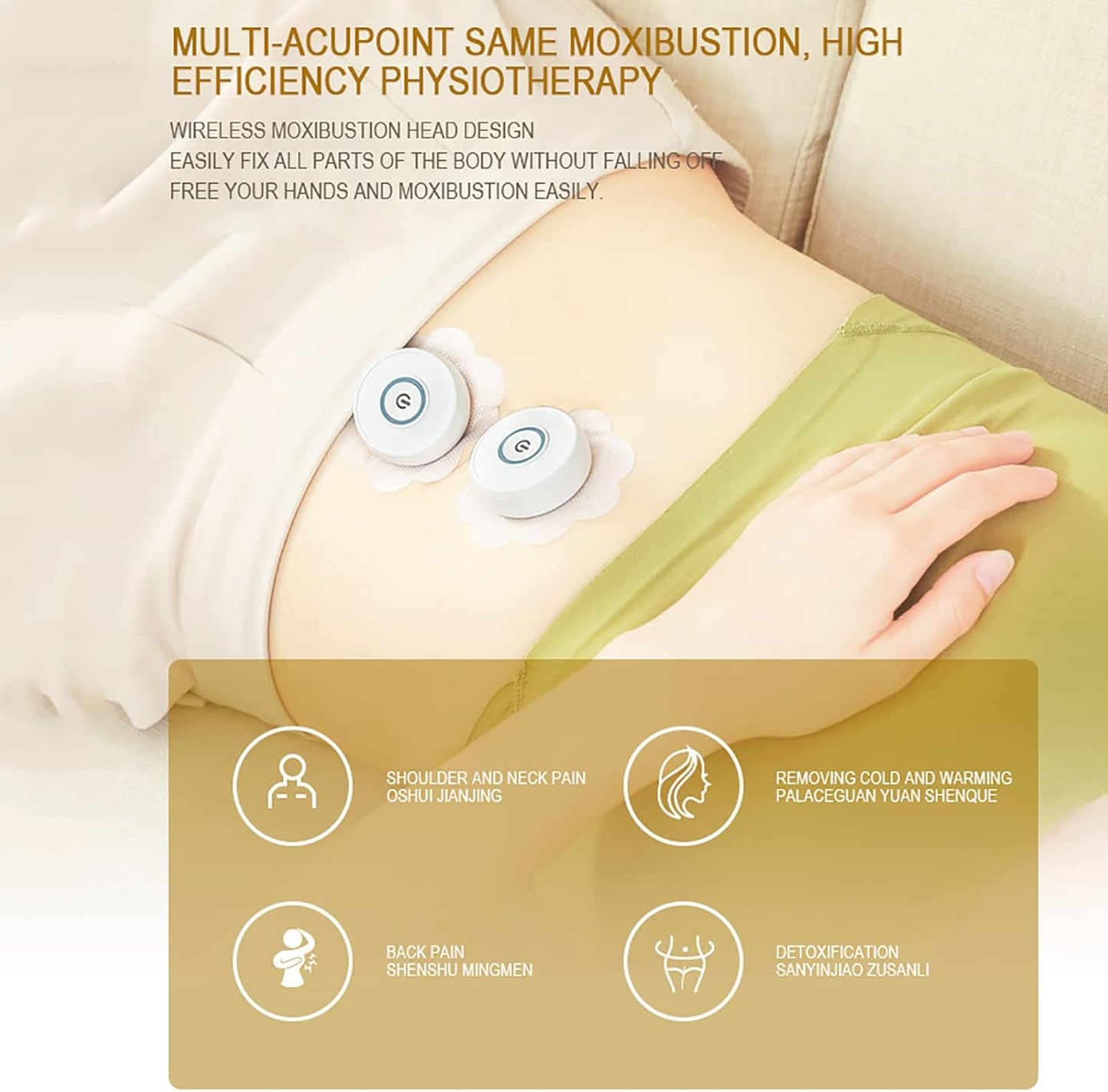 Mini Intelligent Electronic Moxibustion Device Moxa